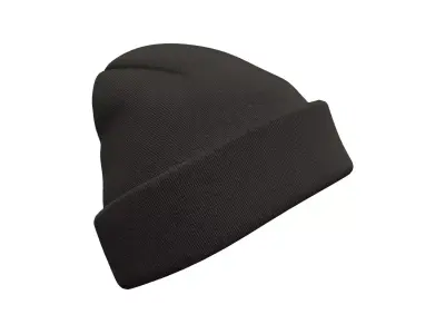 Beanie Winter Hat Low-poly 3D model