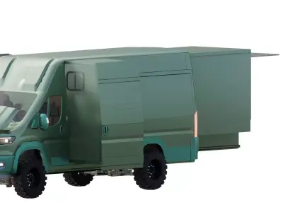 Converted Van 3D model