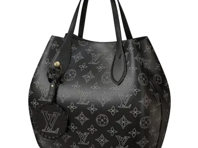 Louis Vuitton Blossom PM Bag flight mode Low-poly 3D model
