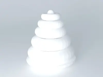 Stacking Rings Free 3D model