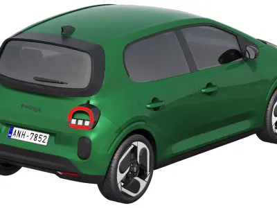 Renault Twingo E-Tech EV 2027 3D model