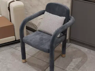 CHOP CHAIR 01 3D model