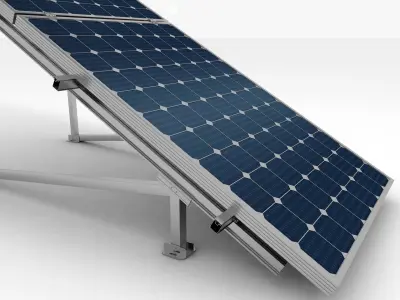 Solar Panel 3D model