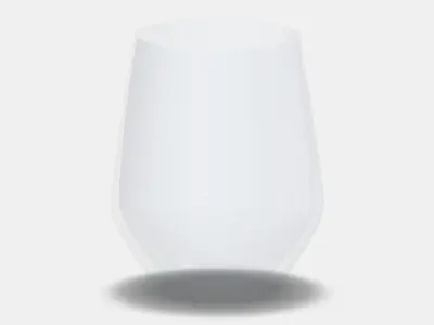 IVRIG Glass 1 Low-poly 3D model