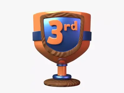 3rd Trophy 3D model