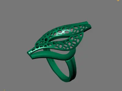 Women Plain Ring Ready STL Models Womens Ring 3d models 3D print model 4