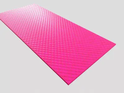 Yoga mat - 3D model Low-poly 3D model