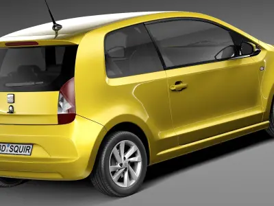 Seat Mii 2013 3D model
