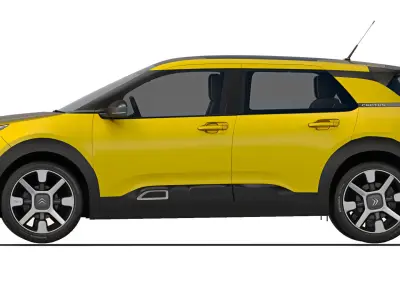 Citroen C4 Cactus 2018 3D model