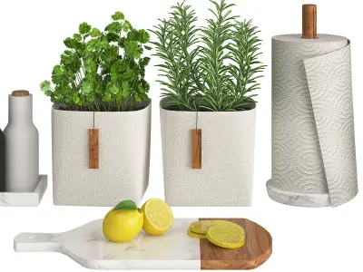  Kitchen Decor - Light  3D model