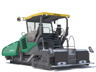 Asphalt Paver Vogele Super 2100 3i 3D model