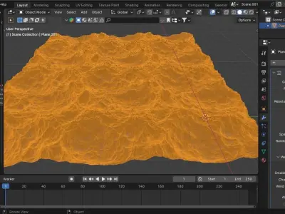 Free Large Animated Ocean - High Poly  Free 3D model