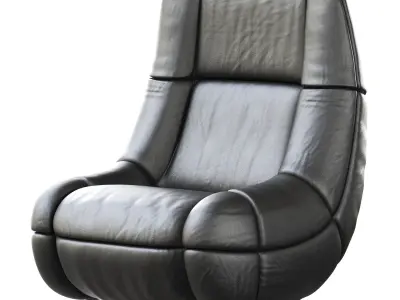 De Sede collection of cozy armchairs 3D model