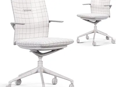 Linq chair by Davisfurniture 3D model