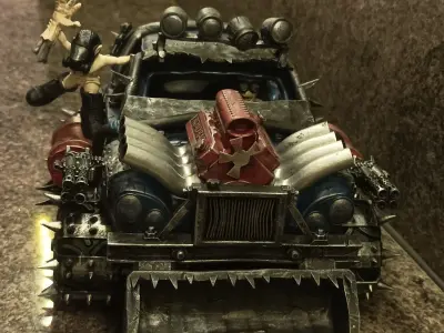 Road Rage RR-006 Mad max style 3D printable models 3D print model