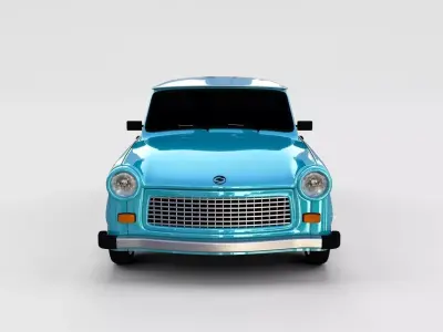 Trabant 601 rev 3D model