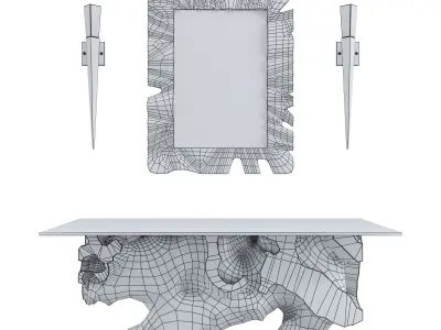Tree Root Table 3D model