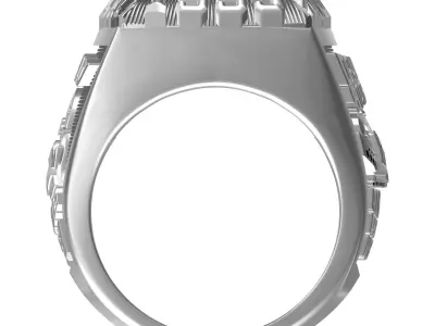 FSU National Championship Ring 3D print model