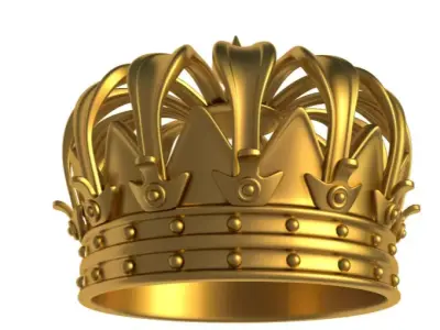 Gold Crown 3D model