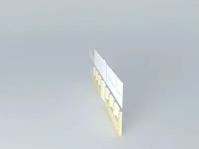 Wall and barrier Free 3D model