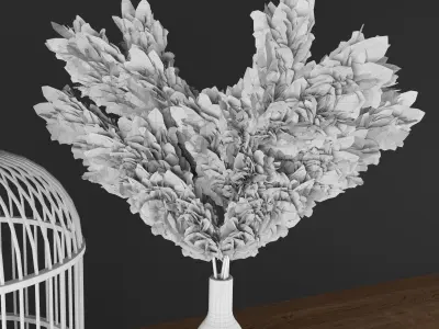 Decoration set by Maisons du Monde 3D model