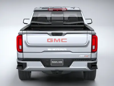 GMC Sierra AT4X double cab 2022 3D model