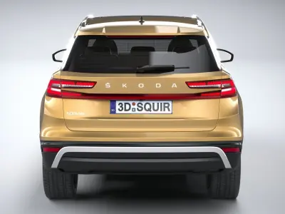 Skoda Kodiaq 2024 3D model
