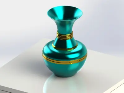 Antique Vase Model A 3D model