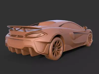 Mclaren 600LT 3D print model