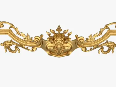 Classic decor ornament 233 3D model