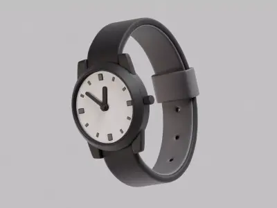 Cartoon Wrist Watch hand watch Low-poly 3D model