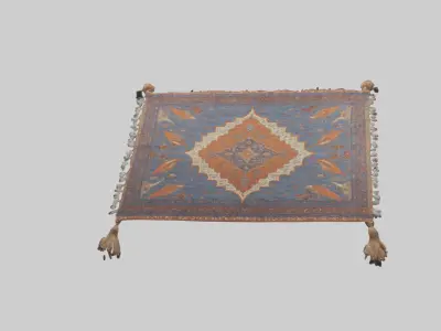 Flying Carpet model 2 3D model