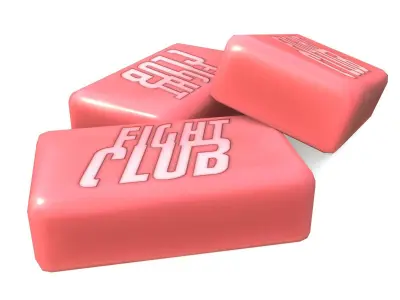 Fight Club Soap - game-ready Free low-poly 3D model