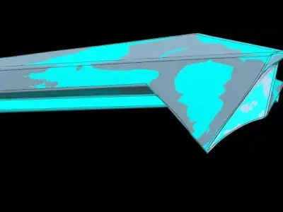 Ray of Sunshine  Low-poly 3D model