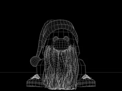 Snowball Doll 3D model