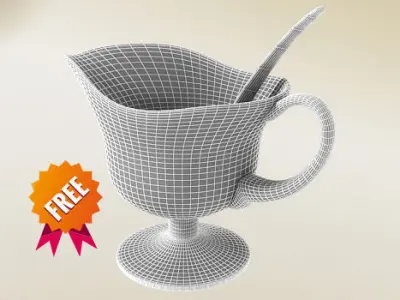 Michelangelo Sauce Vase Luigi Bormioli Free 3D model