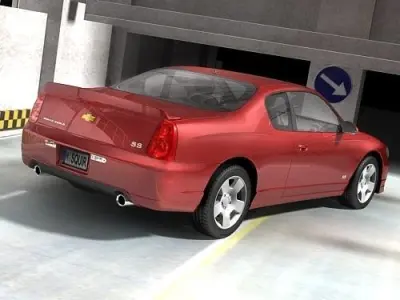 Chevrolet Monte Carlo CG 2006 3D model