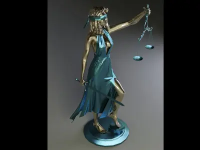  figurine of the femida 3D model