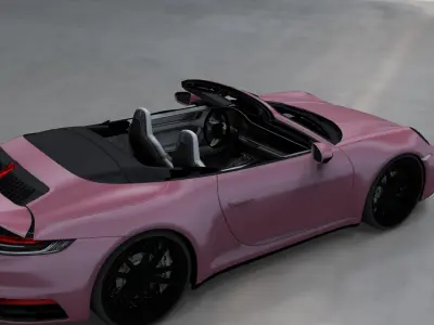 Porsche 911 Cabriolet 3D model