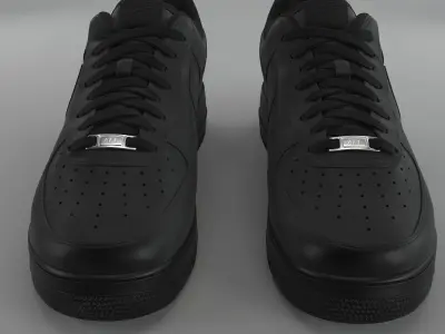 Air Force 1 Low Nike PBR  Low-poly 3D model