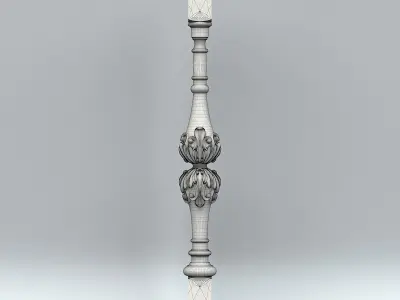 Baluster 007 3D model