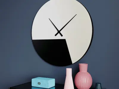 Chest of drawers with decor by Maisons du Monde 3D model