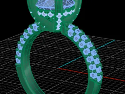 3dm and 2 Stl files supported 3D print model purchase