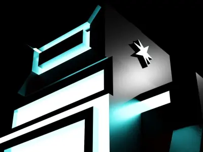 W02 - ROB Low Poly 3D Robot for Games Low-poly 3D model