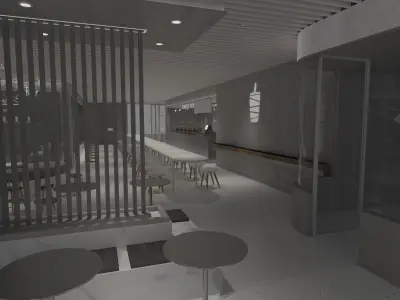 Milk Tea Shop 2 3D model