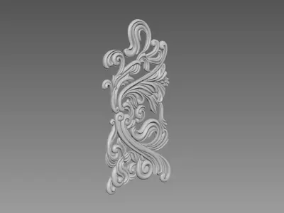 Decor for furniture 3D model shop