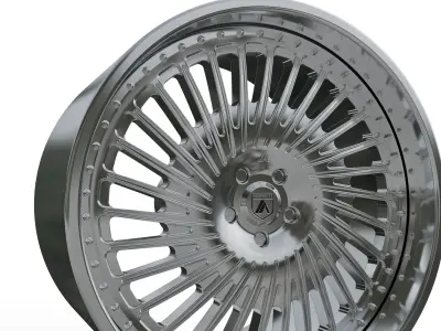ASANTI AF872 WHEEL  3D print model