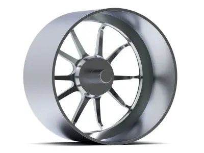 Advan Yokohama RZDF2 3D Print 1-24 Scale  3D print model