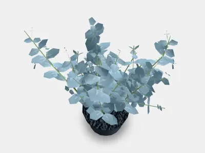 FEJKA Artificial potted plant 5 3D model