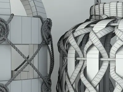 Lanterns by ZARA HOME 3D model